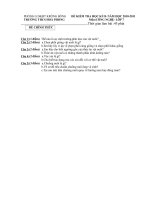 đề thi học kì II môn công nghệ lớp 7