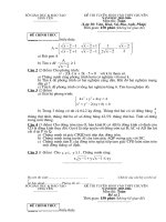 Bộ đề thi THPT chuyên (98 trang)