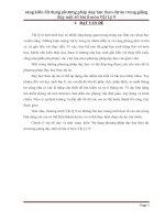 sáng kiến sử dụng phương pháp dạy học theo dự án trong giảng dạy một số bài ở môn vật lý 9