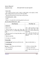 Giáo án tiếng việt 5 tuần 17 bài luyện từ và câu ôn tập về từ và cấu tạo từ 