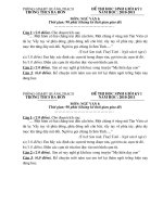 Đề thi HSG cấp trường Văn 6  học kỳ I