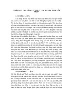 Hiến kê xây dựng đời sống văn hóa trong trường học   Ng. Nga.