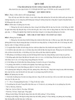 Quy chế phòng học bộ môn