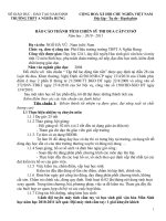 Bao cao thanh tich chien sy thi dua nam hoc 2010 2011