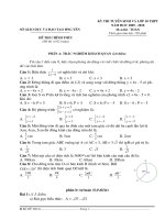 Tuyenyeenr tập các đề thi vào lớp 10