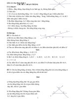 Giáo án dạy thêm hình 6