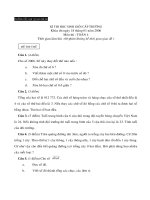 Đề thi thử HSG lớp 4