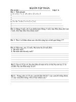 Bài thi tháng 3  Th. Luyến.