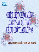 Tiet 53:§4. CÔNG THỨC NGHIỆM CỦA PHƯƠNG TRÌNH BẬC HAI