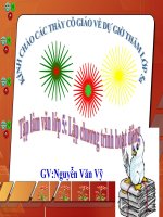 Bài giảng tiếng việt 5 tuần 20 bài lập chương trình hoạt động7 