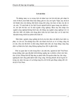 Chuyên đề thực tập tốt nghiệp  Chất lượng các chương trình du lịch trọn gói cho khách du lịch quốc tế tại chi nhánh Công ty Du lịch Hương Giang
