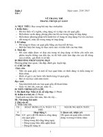 Giáo án mỹ thuật lớp 8 đầy đủ chuẩn nhất năm học 2015 2016 