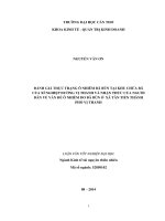 đánh giá thực trạng ô nhiễm bã bùn tại khu chứa bã của xí nghiệp đường vị thanh và nhận thức của người dân về vấn đề ô nhiễm do bã bùn ở xã tân tiến thành phố vị thanh