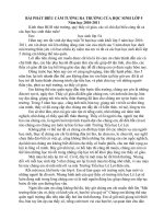 Diễn văn lễ ra trường