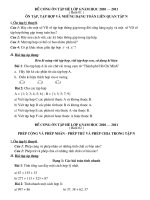 Đề cương ôn tập Số Học 6 năm hcoj 2011