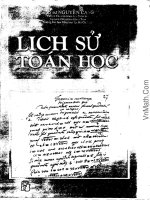 Lịch sử Toán học