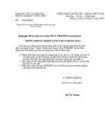 Tài liệu quản lý Nghành Giáo dục   Dự án SREM  Quyển 1