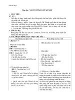 Giáo án tiếng việt 5 tuần 19 bài người công dân số một 