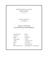 Báo cáo thực tập tốt nghiệp ĐH Mỏ địa chất khoa tại chức tại ban chánh hàn xí nghiệp Vietsovpetro