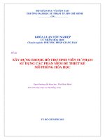XÂY DỰNG EBOOK HỖ TRỢ SINH VIÊN SƯ PHẠM SỬ DỤNG CÁC PHẦN MỀM ĐỂ THIẾT KẾ MÔ PHỎNG HÓA HỌC