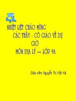 Tiết 31  Bài 29: Vùng Tây Nguyên