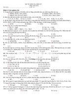 Bài thi giữa kỳ 2 lớp 10 (NC)