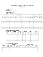 MAU BAO CAO KQ HOC KI CA NHAN TO KHXH