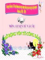 Bài giảng tiếng việt 5 tuần 20 bài mở rộng vốn từ công dân4 