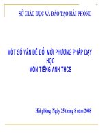 REN KY NANG NGHE NOI TIENG ANH THCS