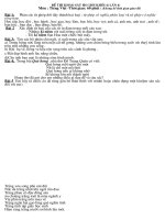 Đề thi khảo sát học sinh giỏi lớp 4