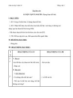 Giáo án tiếng việt 5 tuần 19 bài luyện tập tả người5 