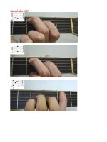 Các thế bấm CM7