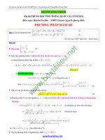 Giải hệ phương trình bằng phương pháp hàm số