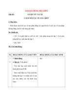 Giáo án tiếng việt 5 tuần 19 bài cách nối các câu ghép3 