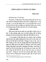 Công giáo và toàn cầu hóa