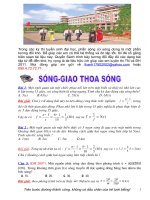 Các dạng bài tập Vật lý thi Đại học, cao đẳng