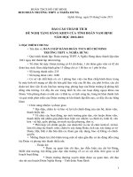 bao cao thanh tich doan thanh nien de nghi Tinh doan tang bang khen