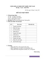 So sánh kế toán hàng tồn kho theo kế toán pháp và kế toán VN  liên hệ thực tiễn