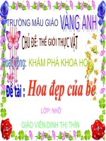 bai giang mam non