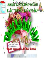 Toán 5: Giới thiệu hình trụ  hình cầu