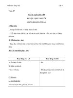 Giáo án tiếng việt 5 tuần 19 bài luyện tập tả người8 