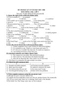 D:Du lieuCONG VIECNew FolderNGÂN HÀNG ĐỀ KIỂM TRA LỚP 9( MẠCH NGA)ĐỀ THI HỌC