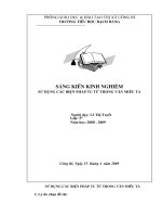 sử dụng biện pháp tu từ trong văn miêu tả