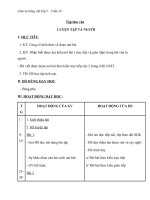 Giáo án tiếng việt 5 tuần 19 bài luyện tập tả người4 