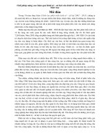 Giải pháp nâng cao hiệu quả kinh tế xã hội 