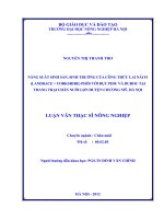 Năng suất sinh sản, sinh trưởng của công thức lai nái f1 (landrace x yorkshire) phối với đức pidu và duroc tại trang trại chăn nuôi lợn huyện chương mỹ, hà nội 