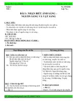 Giáo án dạy thêm vật lý hay 