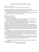 BAI PHAT BIEU CUA HS CUOI NAM