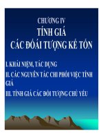 Bài giảng Chương 3: Tài khoản và ghi sổ kép
