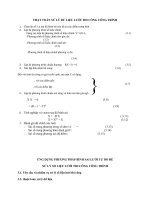 THẬT TOÁN sử lý dư LIỆU lưới THI CÔNG CÔNG TRÌNH